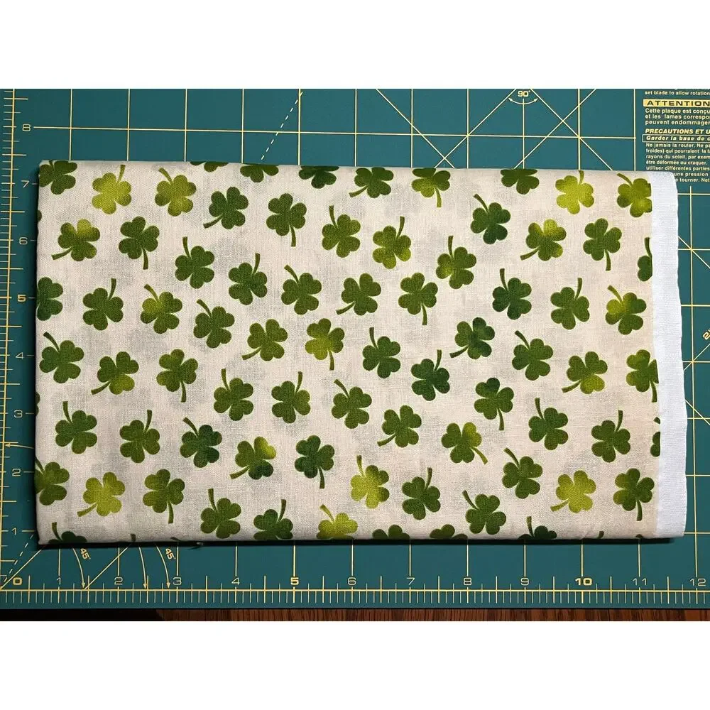 Lucky Irish Holiday Cotton Fabric 7/8 yard | Destash